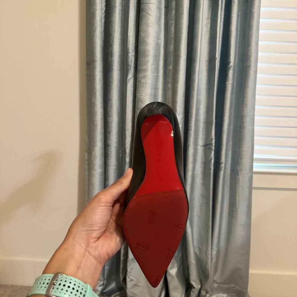 Christian Louboutin Pigalle 100 Nappa Shiny Black size 40 - Picture 10 of 16